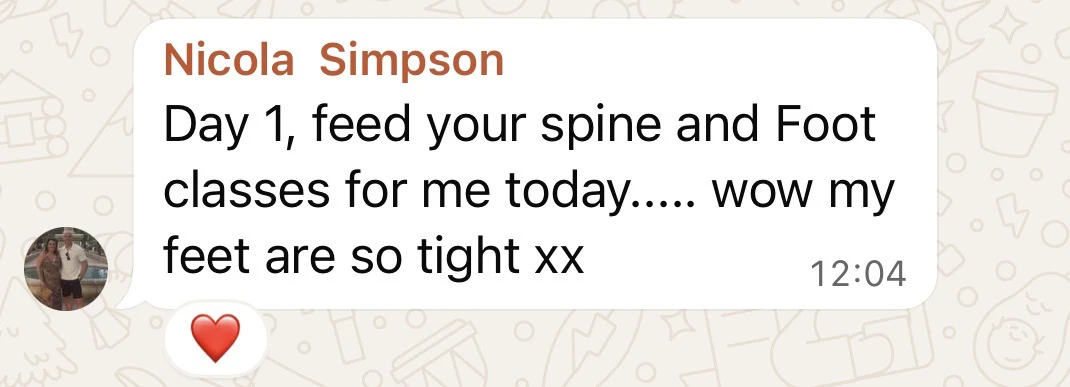 Testimonial message 2