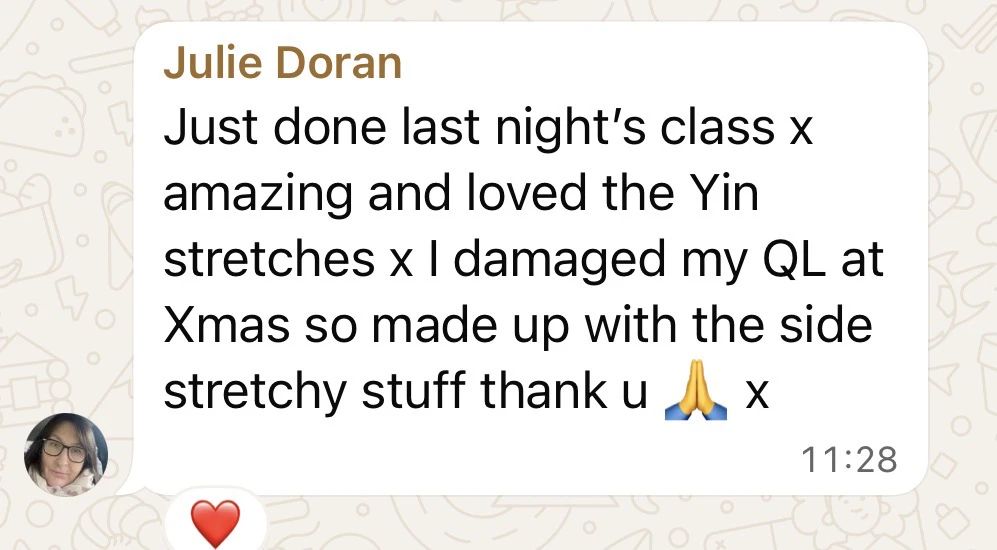 Testimonial message 3