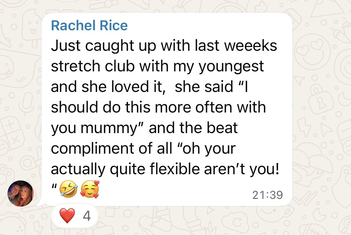 Testimonial message 8