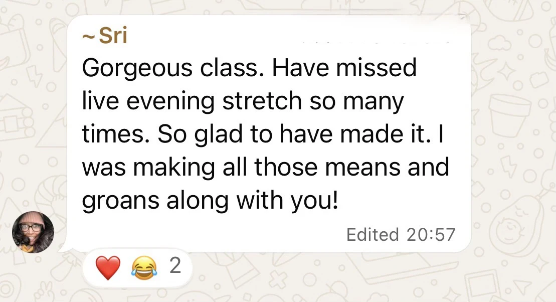 Testimonial message 9