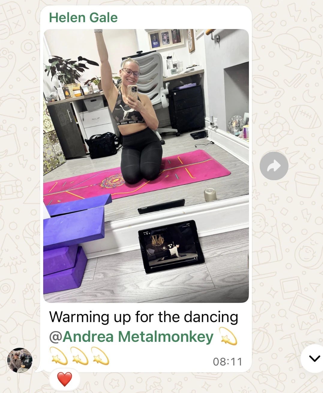 Testimonial message 12