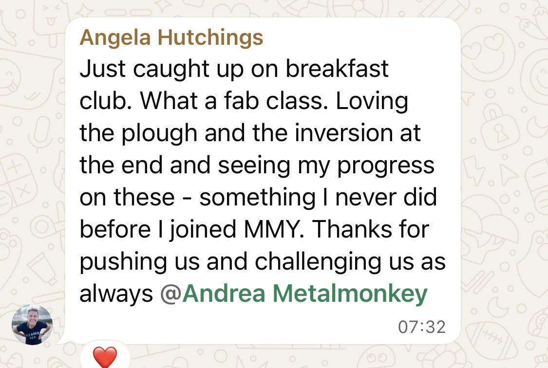 Testimonial message 14