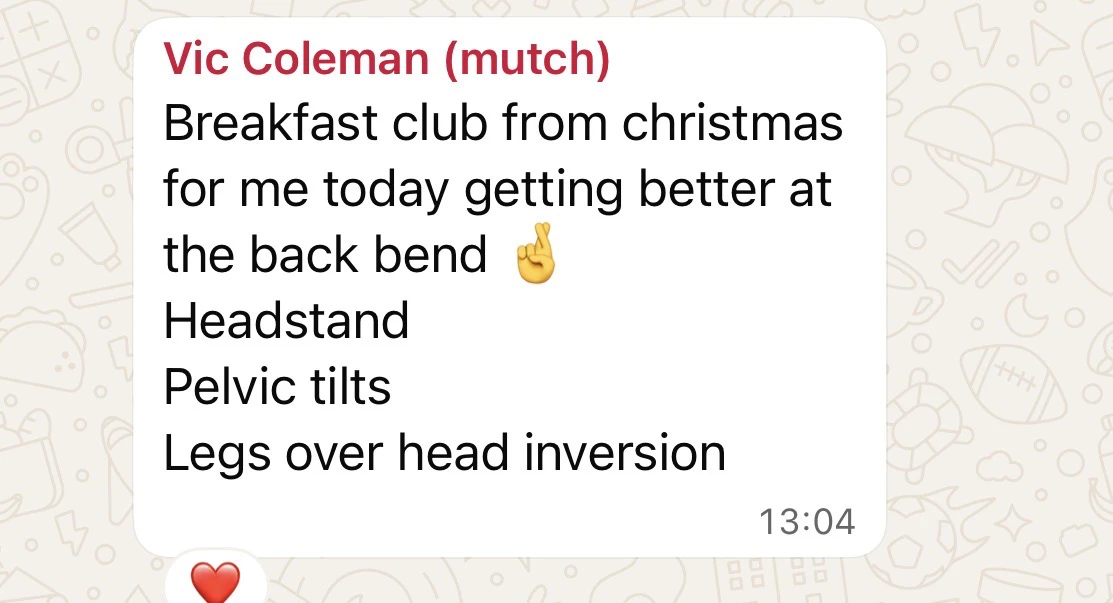Testimonial message 15