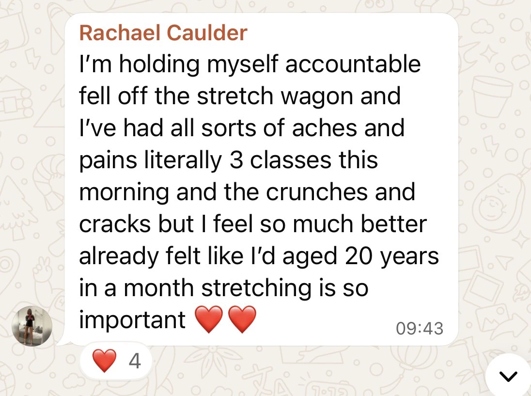 Testimonial message 17