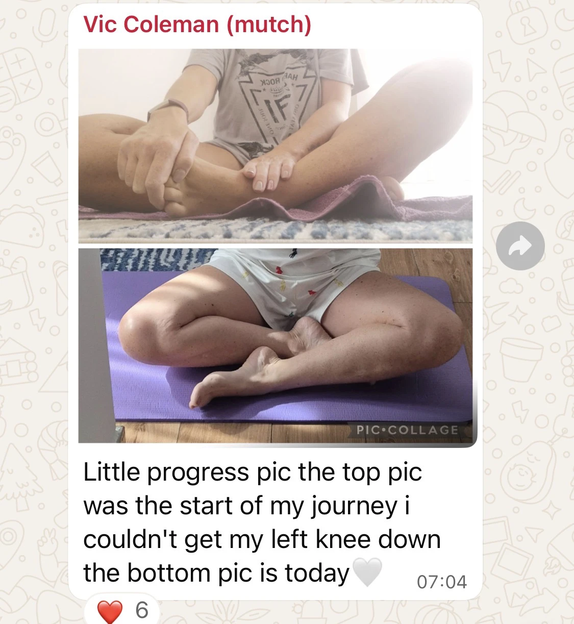 Testimonial message 20
