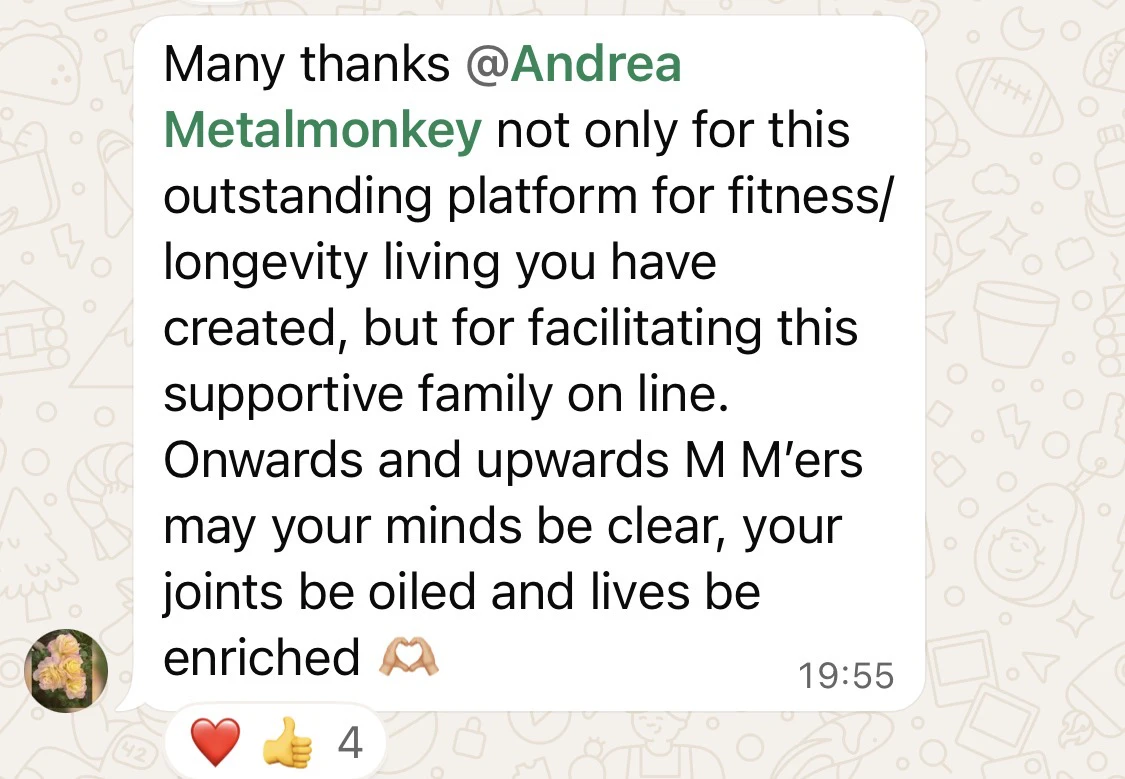 Testimonial message 21