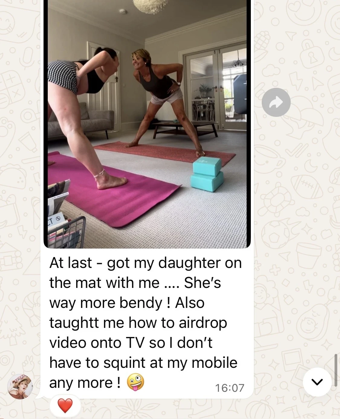 Testimonial message 22
