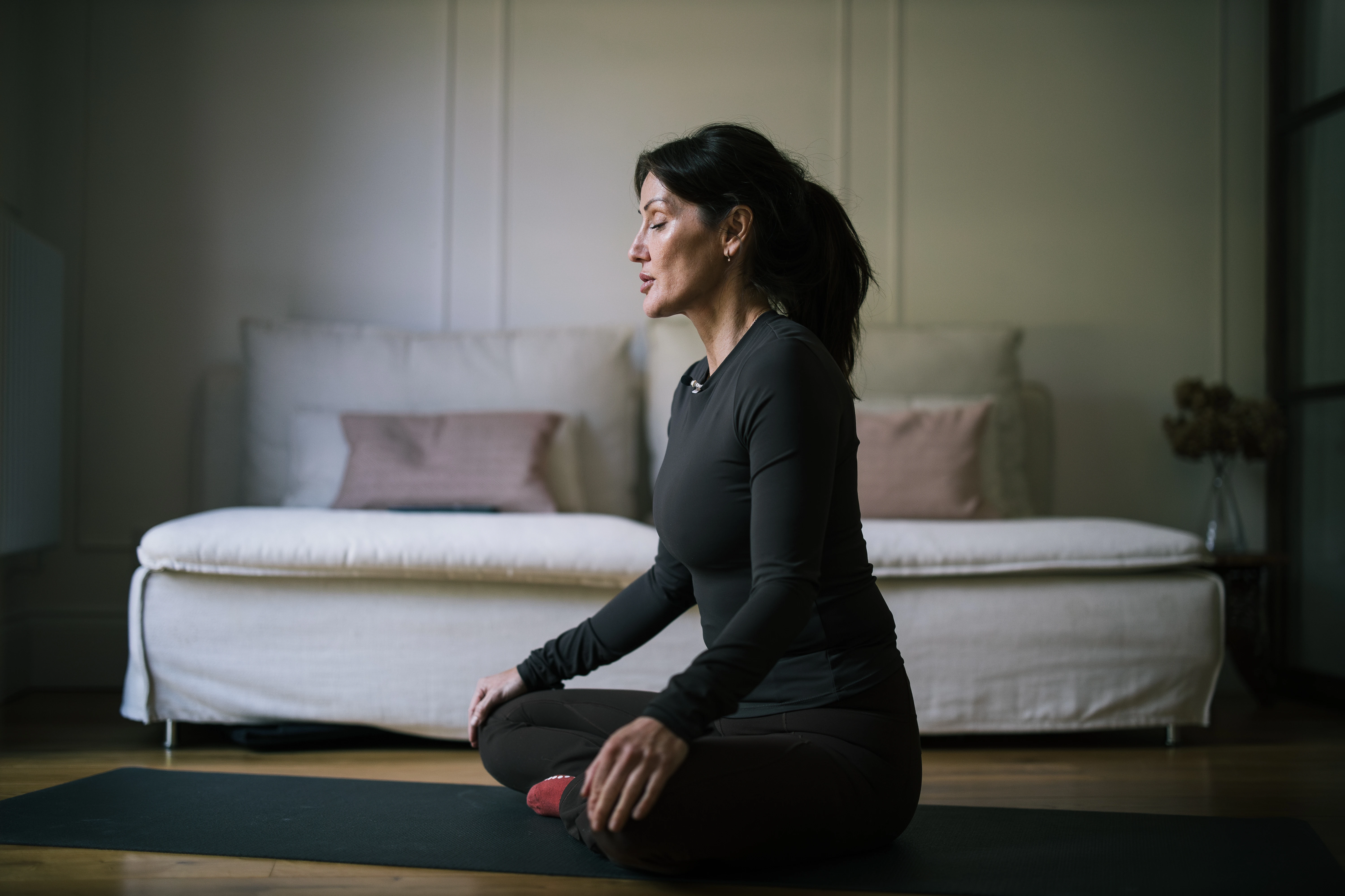 Andrea, founder of Metal Monkey Yoga